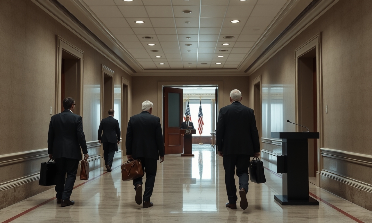 House Democrats Exit Briefing After Classified Document Dispute