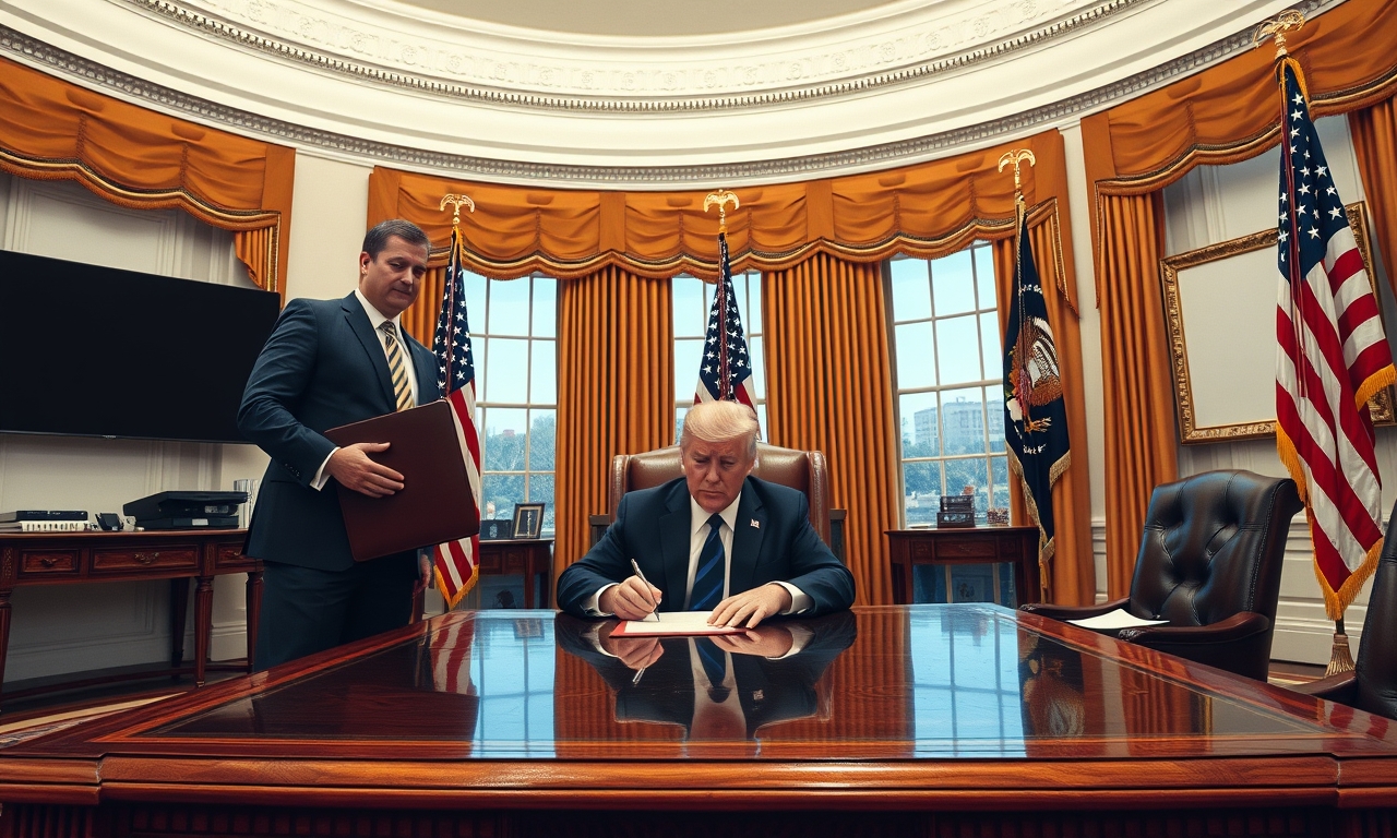 Trump Signs Executive Order on College Football Scheduling Amid Iran Tensions